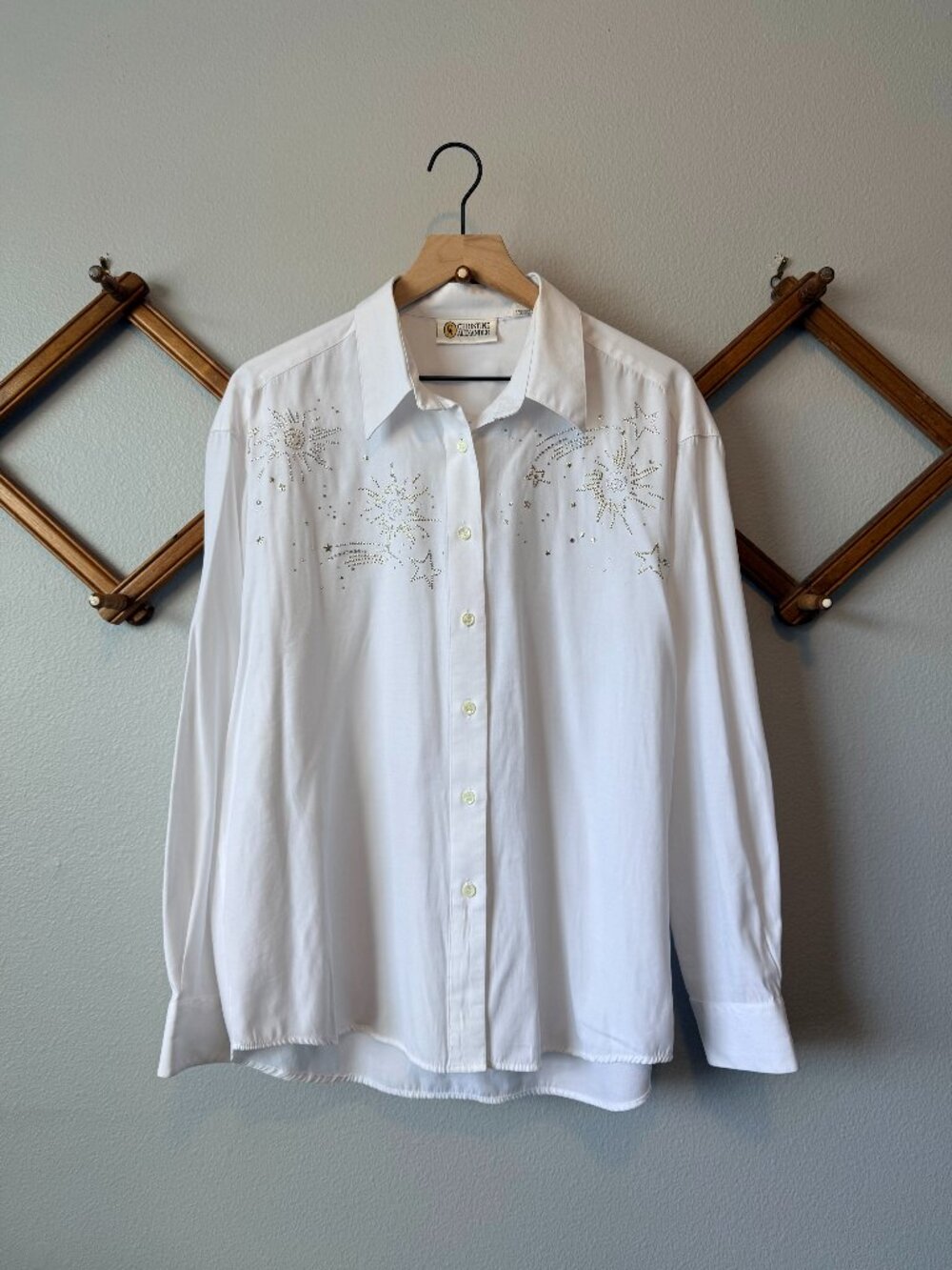 Christine Alexander Fireworks Button-Down (XL)